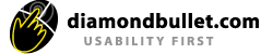 diamondbullet.com, Usability First